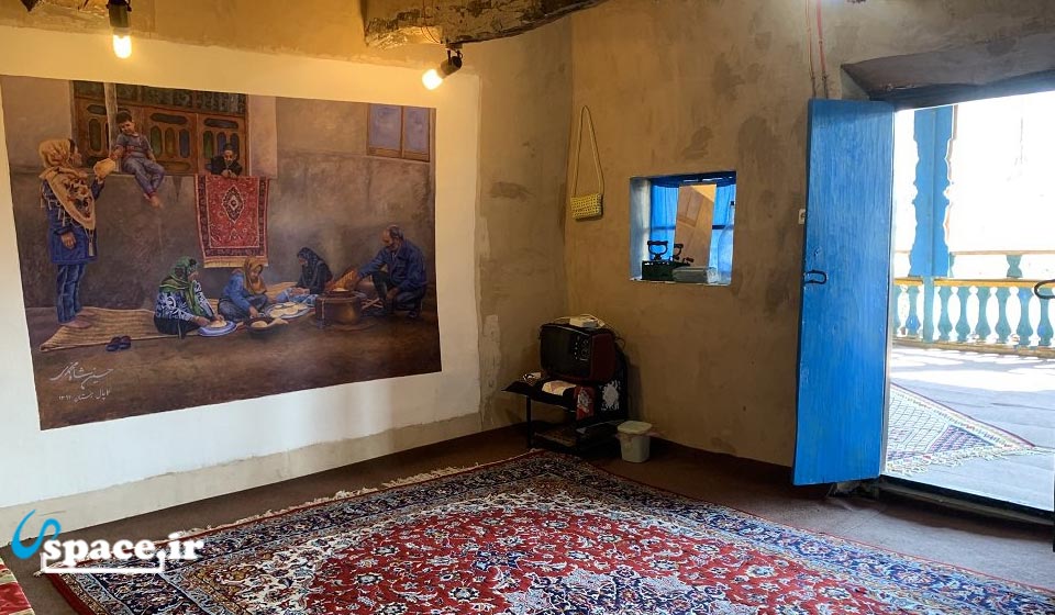 نمای داخلی اتاق سنبل اقامتگاه بوم گردی حاج علی - آستانه اشرفیه - روستای کماچال پایین
